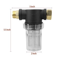 Garden Hose Inlet Filter for High Pressure Washer 3/4 Inch Screen Filter