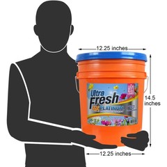 Ultra Fresh 6X Platinum 5 Gal Detergent with Spring Fresh Softener (4 Pack)