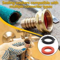 84 Pcs Pressure Washer O Rings Garden Hose 1/4 3/8 3/4 Inch Seal Kit