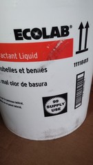 ECOLAB GARBAGE & WASTE ODOR COUNTERACTANT LIQUID 5 Gallon. EXP.09/2024 NEW