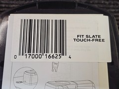 (QTY 3) Dial Professional 16626 4″x5.4″x11.2″ 1L Touch Free Dispenser – Slate