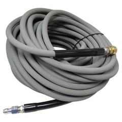 Proven Part 100FT. 3/8″ Pressure Washer Hose 4500PSI Gray With Quick Connects