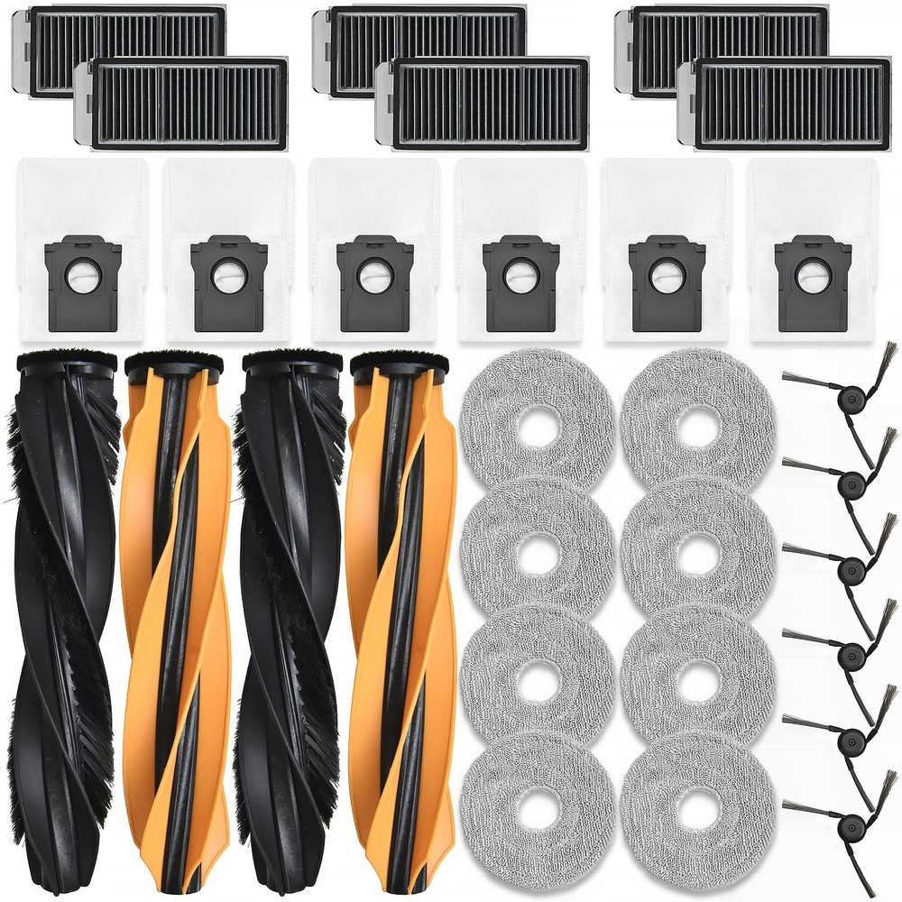 Accessories Replacement Parts Compatible with Dreame X50 Ultra/ L50 Black