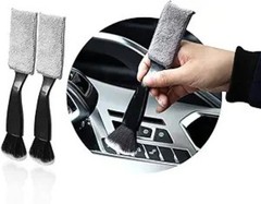 2 PCS Double Head Brush for Car Clean, Soft Auto Interior Duster Detailing Brush