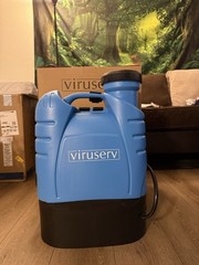 Brand New Viruserv Electrostatic Backpack Sprayer | Commercial Sanitizer Kit