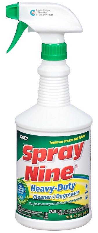 Spray Nine Multi-Purpose Cleaner & Disinfectant 32oz Bottle 26832 (2-Pack)