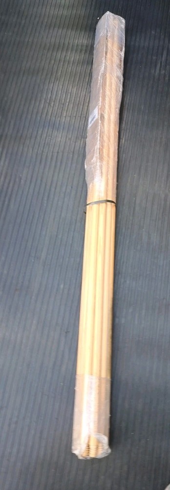 Threaded End Wood Broom Handle, 15/16″ Dia x 60″ L BWK122 Boardwalk LOT OF 12