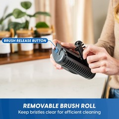 Vacmaster Pet Hair Cordless Hand Vacuum Motorized Nozzle 2-Speeds Led Light For