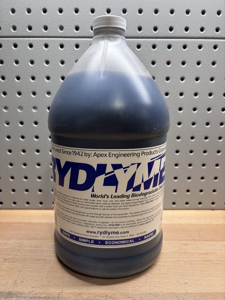 One Gallon Apex Engineering Products 8012864 Biodegradable Descaler 128 ounces.