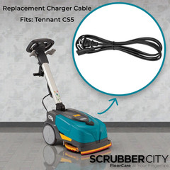 120V Charger Cable for Tennant CS5 Micro-Scrubber