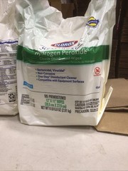2 X 185 Clorox Healthcare Hydrogen Peroxide Disinfectant Wipes 05/25 Date