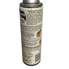 Vintage Pledge Wood Floor Cleaning Spray 14oz Lemon SC Johnson Prop Can