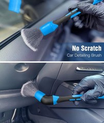 Duster Kit, 3 Pack Detailing Brush Set with Extenda Size: 3 PackColor: 3p-blue