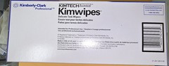 Lot of 2 Kimtech Science Kimwipes Delicate Task Wipers, 119 Wipes Per Box
