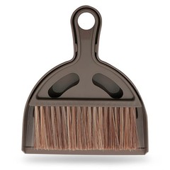 Mini Broom and Small Dustpan Brush – Dustpans, 1set, Brown