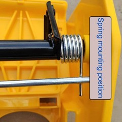 2 Pack Water Press Spring Replacement for Commercial Mop Bucket Side-Press Wr…