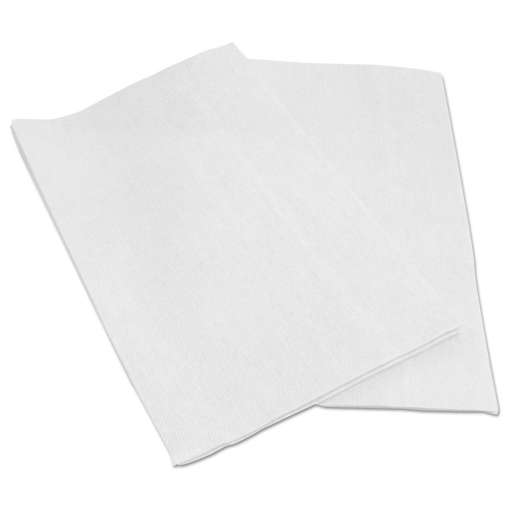 Boardwalk N8200 13 in. x 21 in. Foodservice Wipers – White (150/Carton) New