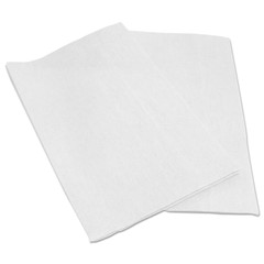 Boardwalk N8200 13 in. x 21 in. Foodservice Wipers – White (150/Carton) New