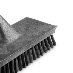 Libman Heavy Duty Floor Scrub Brush with Steel Handle Red/Black