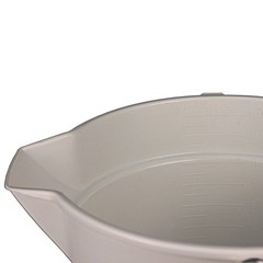 Impact 5510 10.63″ Dia 10 qt Polypropylene Deluxe Heavy-Duty Bucket – Gray New