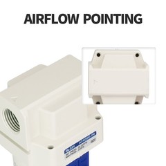 BLCH 1/2″ NPT Air Line Dryer – for Compressor,Compressed White
