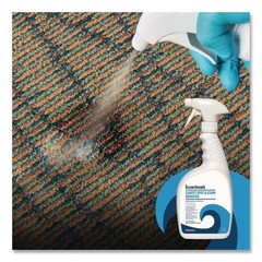 Boardwalk Carpet Spot and Stain Remover, Fresh Scent, 32 oz Bottle, 12/Carton