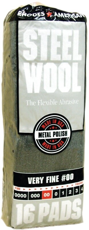 HOMAX STEEL WOOL #00 VERY FINE 1 BAG (16PADS) BRAND NEW FAST SHIPPING! 0371450