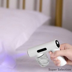Portable Electric Spray Gun With Blue Light Rechargeable Fine Mist For Home