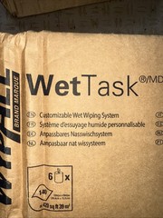 Wypall Brand WetTask Customizable Wet Wiping System 06471 ~ 6PK ~FAST SHIP ~READ