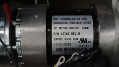Transaxle Kit 24V DC Model 9933 asi thehnologies 12763 motor New Open Box