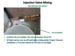 In-line Injection Sprayer Siphon Block Replacement Valve Carpet Clean DAM 2pc