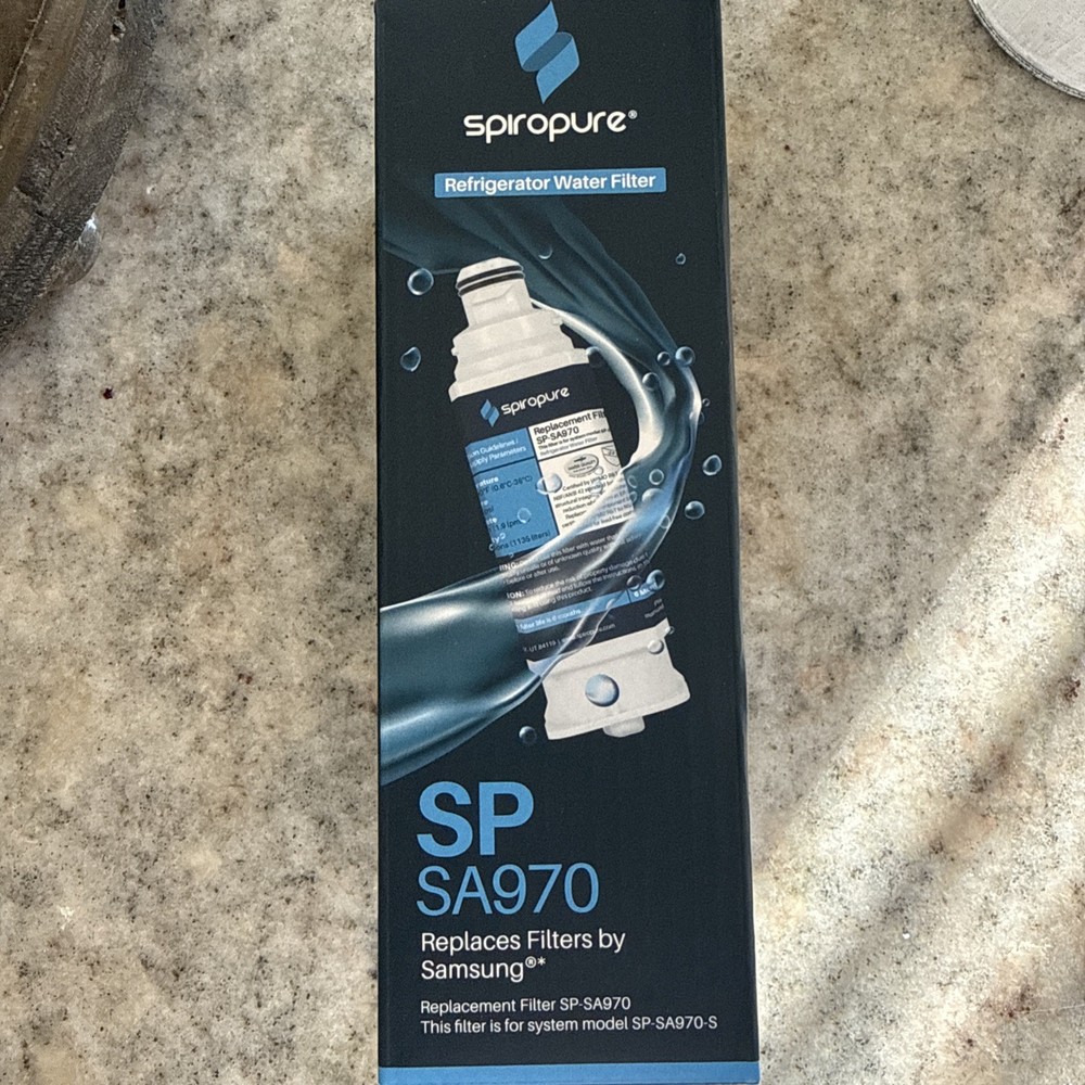 SpiroPure SP-SA970 NSF Certified Refrigerator Water Filter Replacement HAF-QI…