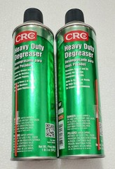 Lot of 2 CRC Heavy Duty Degreaser 03095 19 oz Aerosol Can No Flash Non-Corrosive
