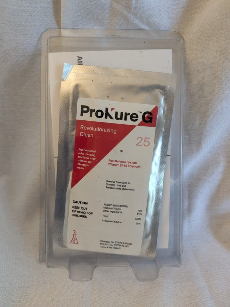 Prokure G 25 GRAMS FAST RELEASE-INCLUDES SPONGE AND CLAMSHELL