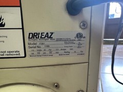 Dri Eaz Dehumidifier CMC 100 Model F391. Legend Brands In Very Good Condition