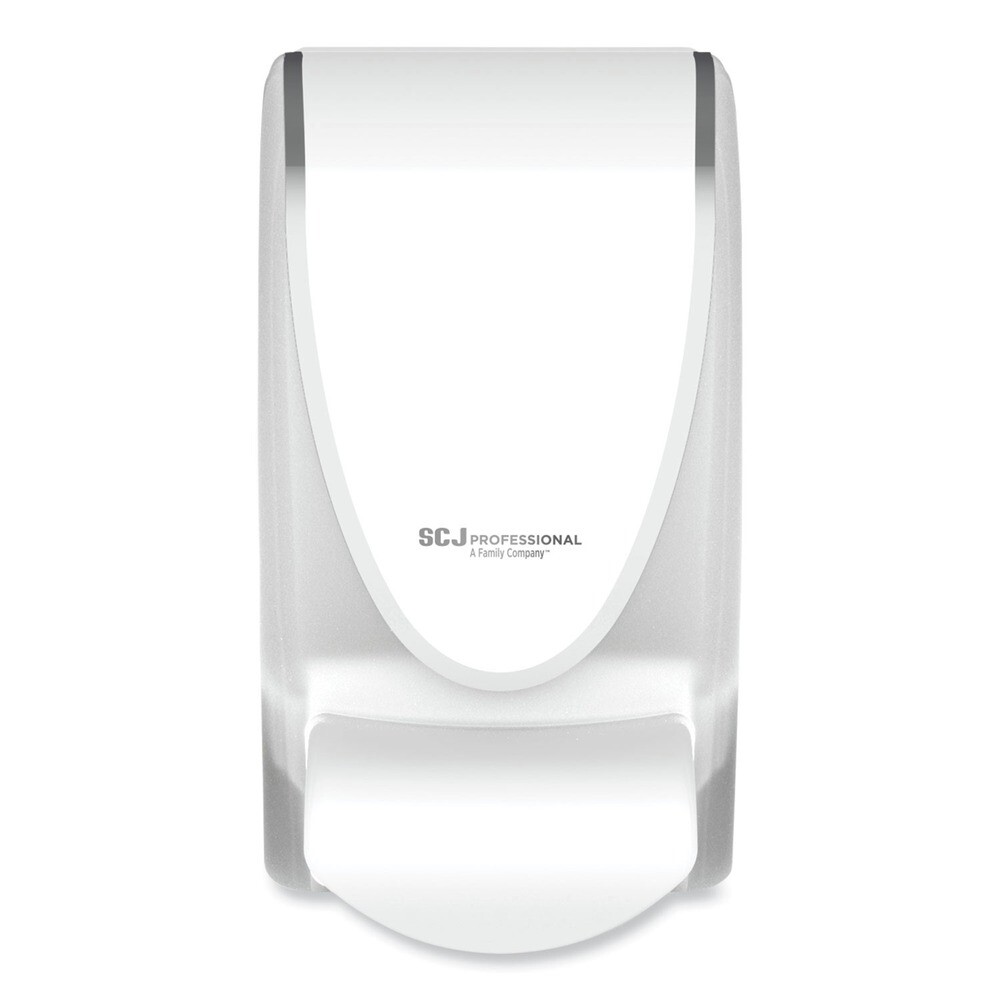 SC Johnson TPW1LDS 1 Liter Transparent Manual Dispenser – WHT (15/Carton) New