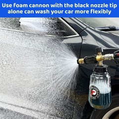 Tool Daily Undercarriage Pressure Washer Attachment 16 16”+ foam, Black