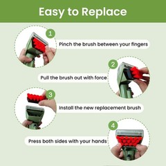 1400B Little Green Machine Attachments for Bissell–3″ Tough 3 Inch,