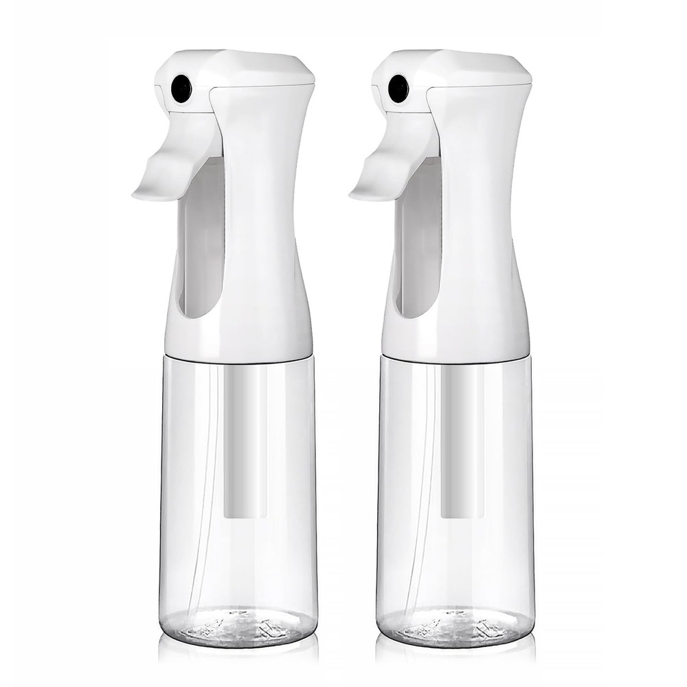 VIGOR PATH Continuous Spray Bottle for Hair 6.7oz (2 Pack) Clear, Clear – 5oz
