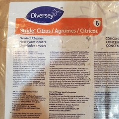 Diversey 903906 Stride 5 gal Neutral Citrus Cleaner