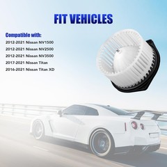 Lcwrgs Hvac Blower Motor Fan Fits For 2012-2021 Nissan Nv1500 Nv2500 Nv3500
