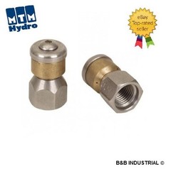 1/4″ Rotating Sewer Cleaning Jetter Nozzle #4.5 FREE SHIPPING BEST PRICE ON EBAY