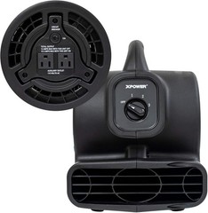 P-80A Mini Mighty 138 W 600 CFM Centrifugal Air Mover, Carpet Dryer, Floor Fa…