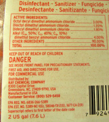 KAY Kayquat II Concentrated Sanitizer Deodorizer ~ 1 Bag (2 gal)