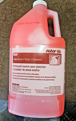 KAY Ecolab QSR Neutral Floor Cleaner Dilution Rate 0.5 oz/gal~ Case of 4 Bottles