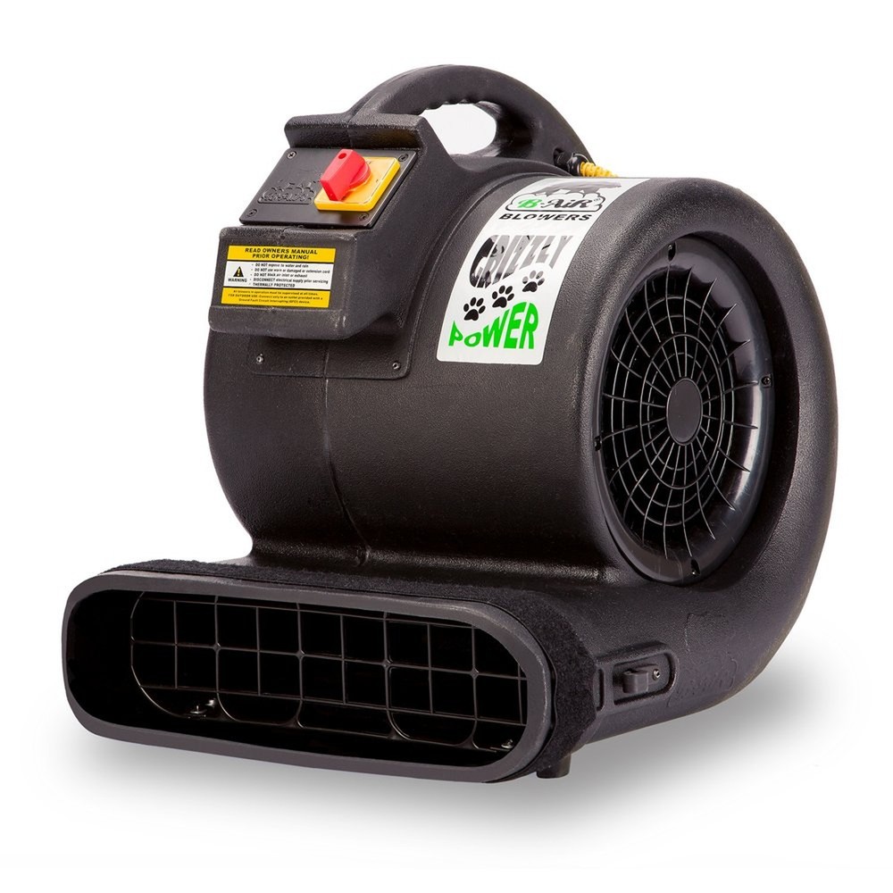B-Air Grizzly Gp-1 1 HP 3550 CFM Air Grizzly Mover Carpet Dryer Floor Fan for…