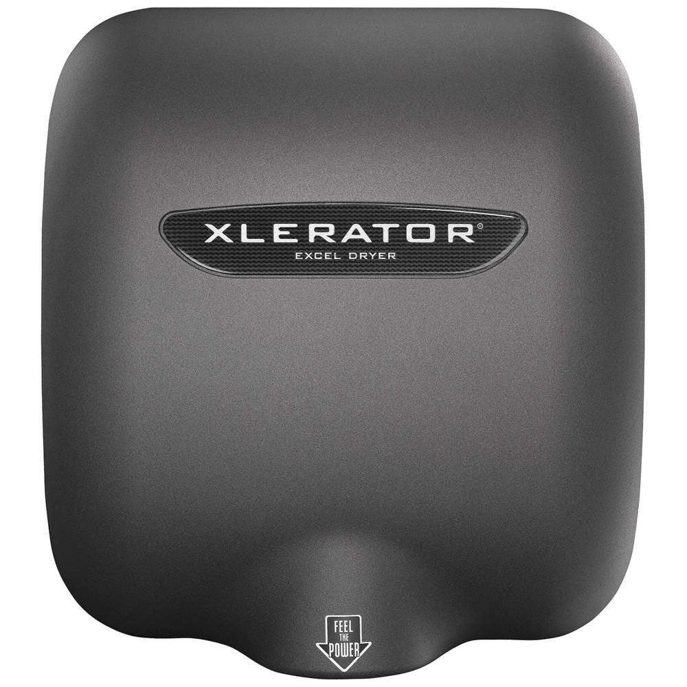 EXCEL DRYER XL-GR-110-120V Hand Dryer,8 sec,65 to 75 dBA,GRY 455A21