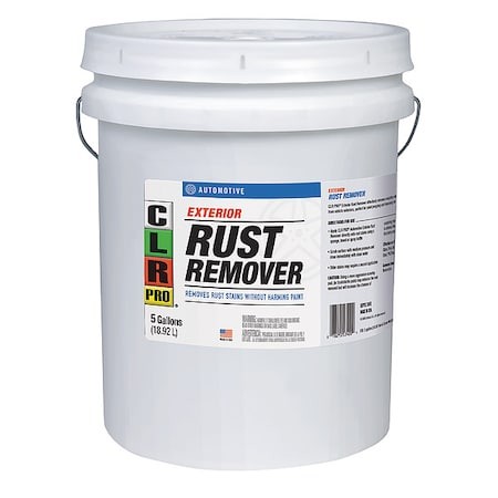 Clr Pro G-A-Err-5Pro Rust Remover,5 Gal,Jug