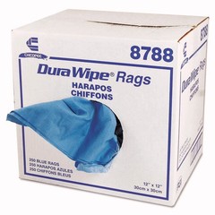 Chix 8788 12 in. x 12 in. DuraWipe General Purpose Towels – Blue (250/CT) New