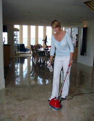 Commercial Grade Buffer Machine Floor Cleaner Scrubber Tile Carpet Cement Wood